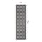 World Rug Gallery Transitional Geometric Textured Flat Weave Indoor/Outdoor Area Rug 2' x 7' Black 119BLACK2X7 - alternate 6